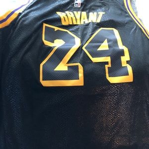 Kobe Bryant black mamba jersey #8 & #24 size XL